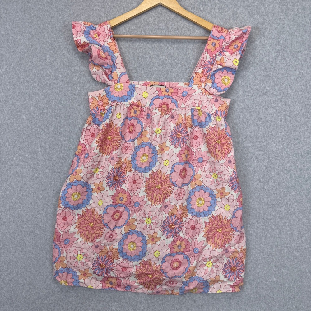 Tuckernuck x Cameran Eubanks Wimberly Folly Floral Hazel Mini‎ M Pink Boho Retro